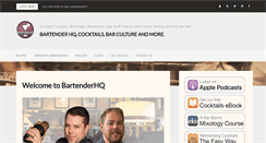 Desktop Screenshot of bartenderhq.com